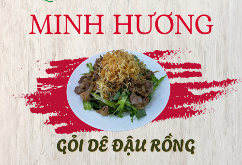 GỎI DÊ ĐẬU RỒNG