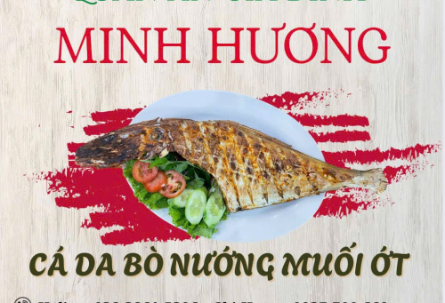 CÁ DA BÒ NƯỚNG MUỐI ỚT